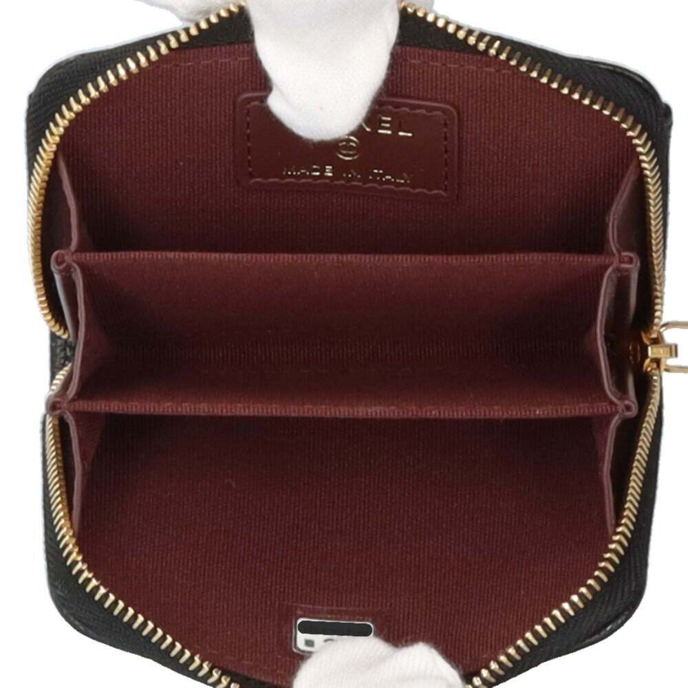 CHANEL Black Caviar Leather Wallet - Picture 5 of 7